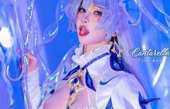 最新图册来啦，Tiny Asa春丽2，让我们一同堕入这个美丽的“打斗”场景！