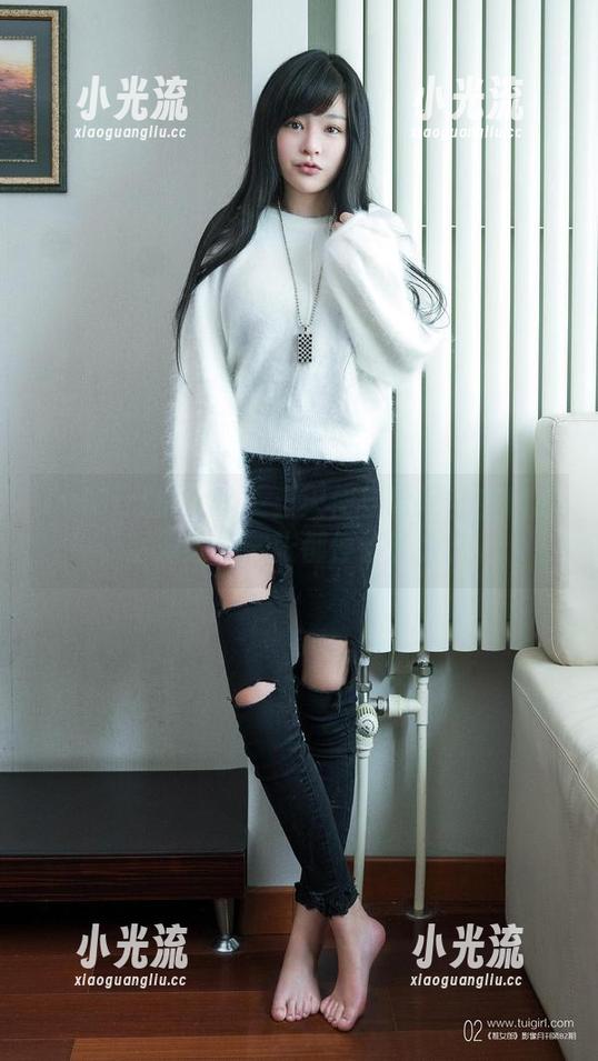 TuiGirl推女郎-哈尼宝宝 TuiGirl推女郎 - 当天使与哈尼宝宝相遇,套图的每一张都停留了太久。